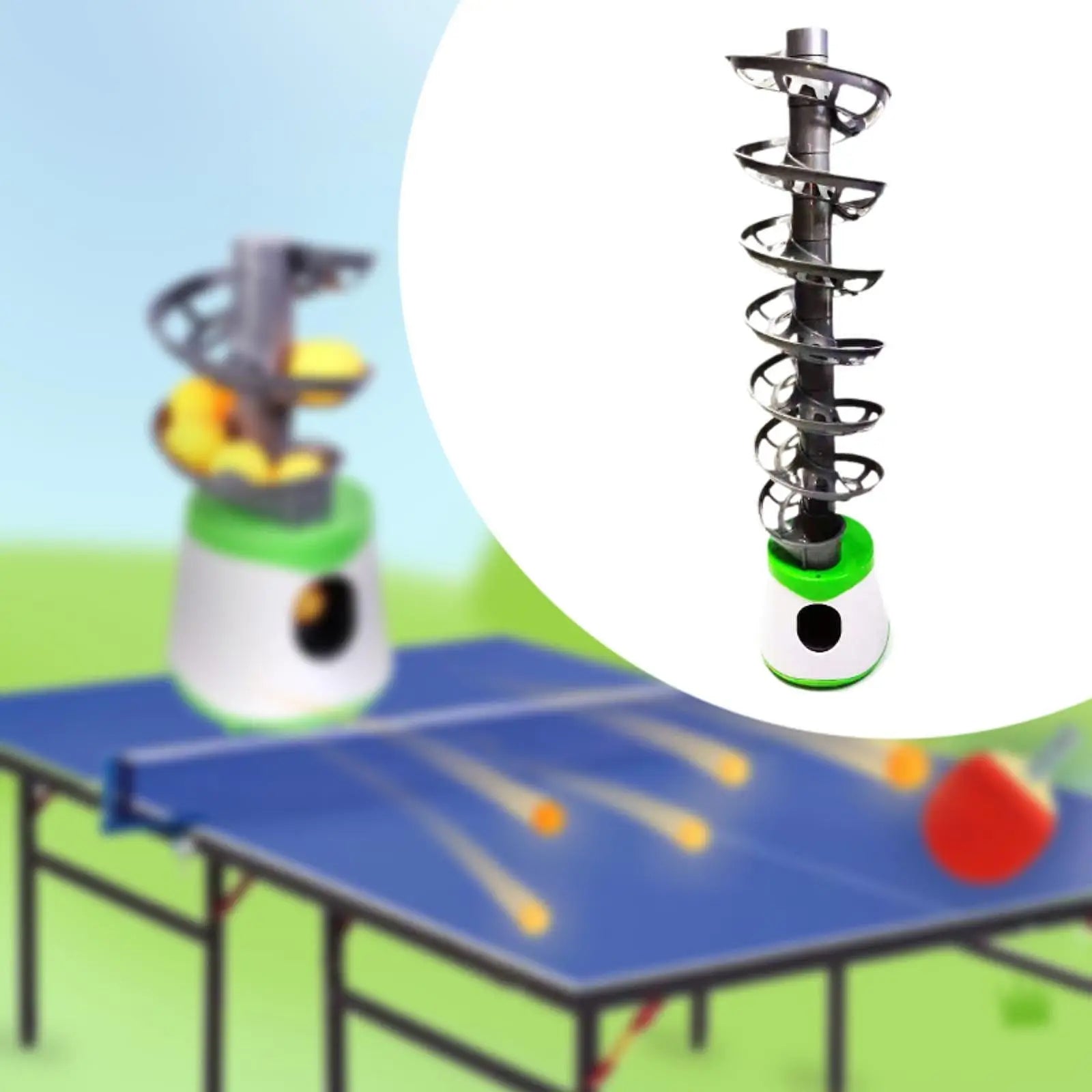 VITAL360 SpinMaster Pro Ping Pong Robot