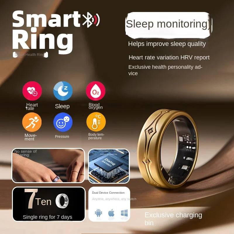 VITAL360™ 2025 Smart-Touch Health Ring