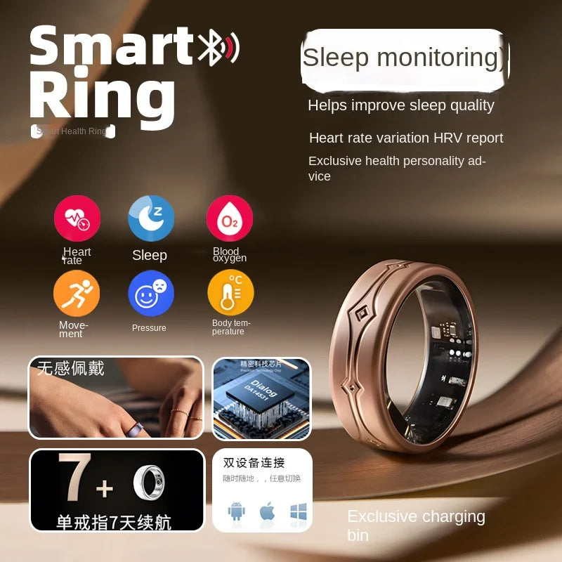 VITAL360™ 2025 Smart-Touch Health Ring