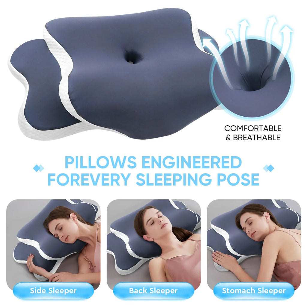 VITAL360™ Cervical Contour Relief Pillow