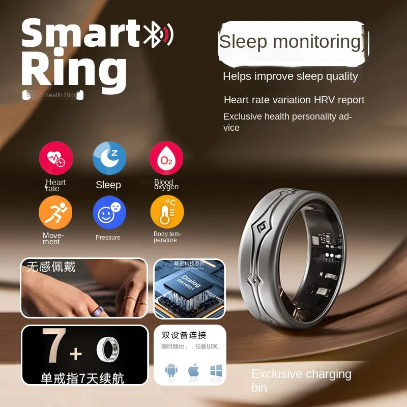 VITAL360™ 2025 Smart-Touch Health Ring