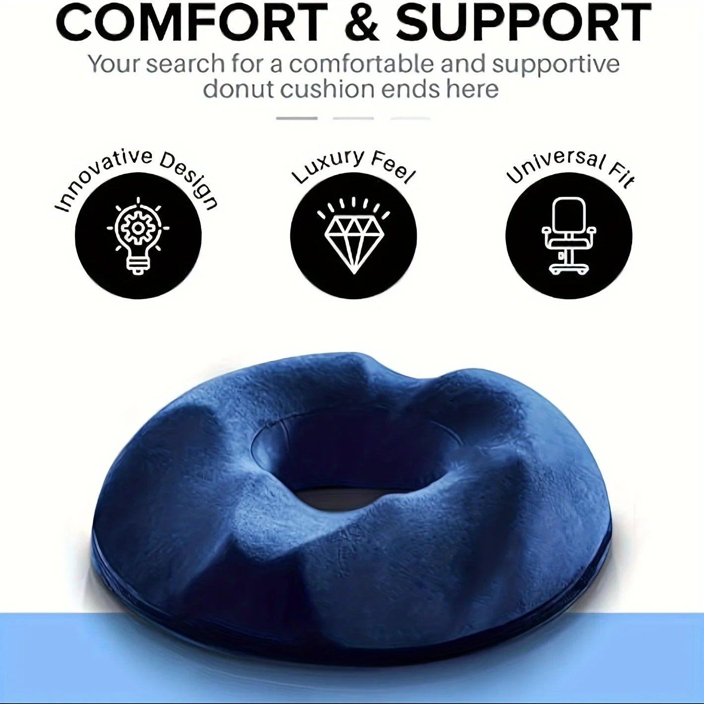 VITAL360 Orthopedic Relief Donut Cushion