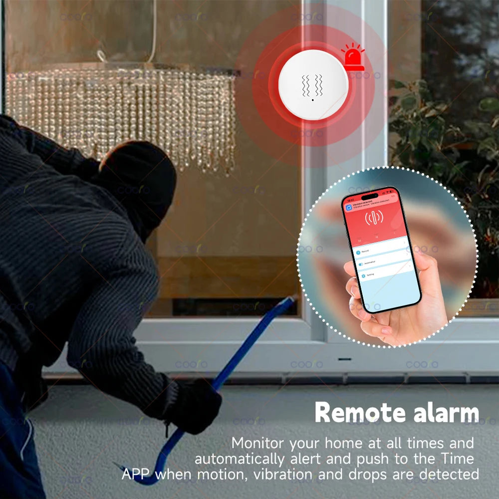 VITAL360™ Zigbee Real-Time Motion & Shock Sensor