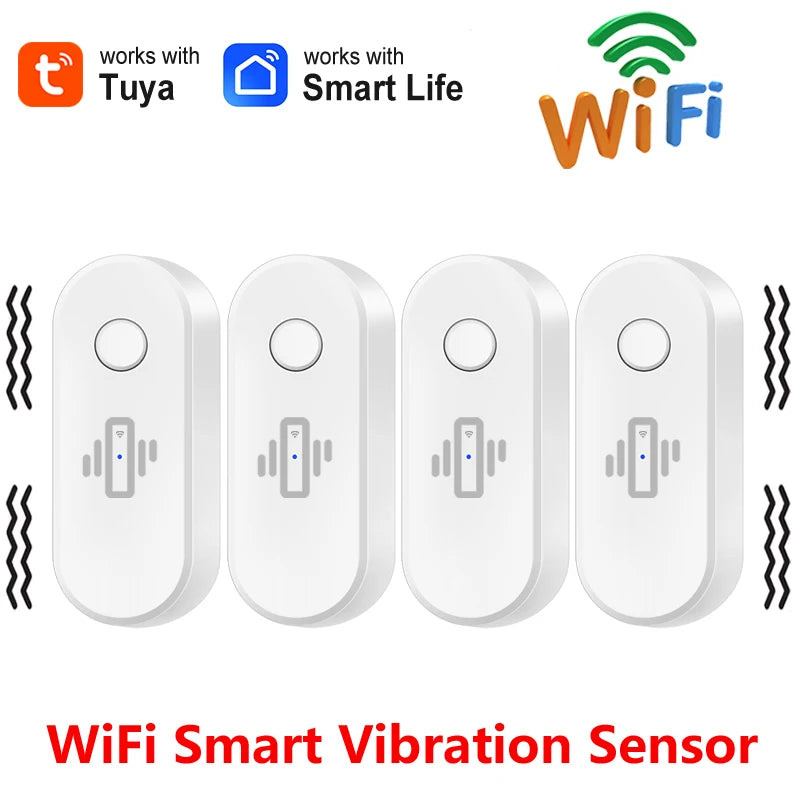 VITAL360™ Tuya WiFi Smart Glass-Break Detector