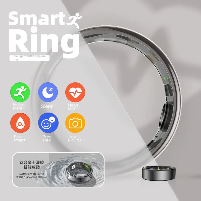 VITAL360™ 2025 Smart-Touch Health Ring