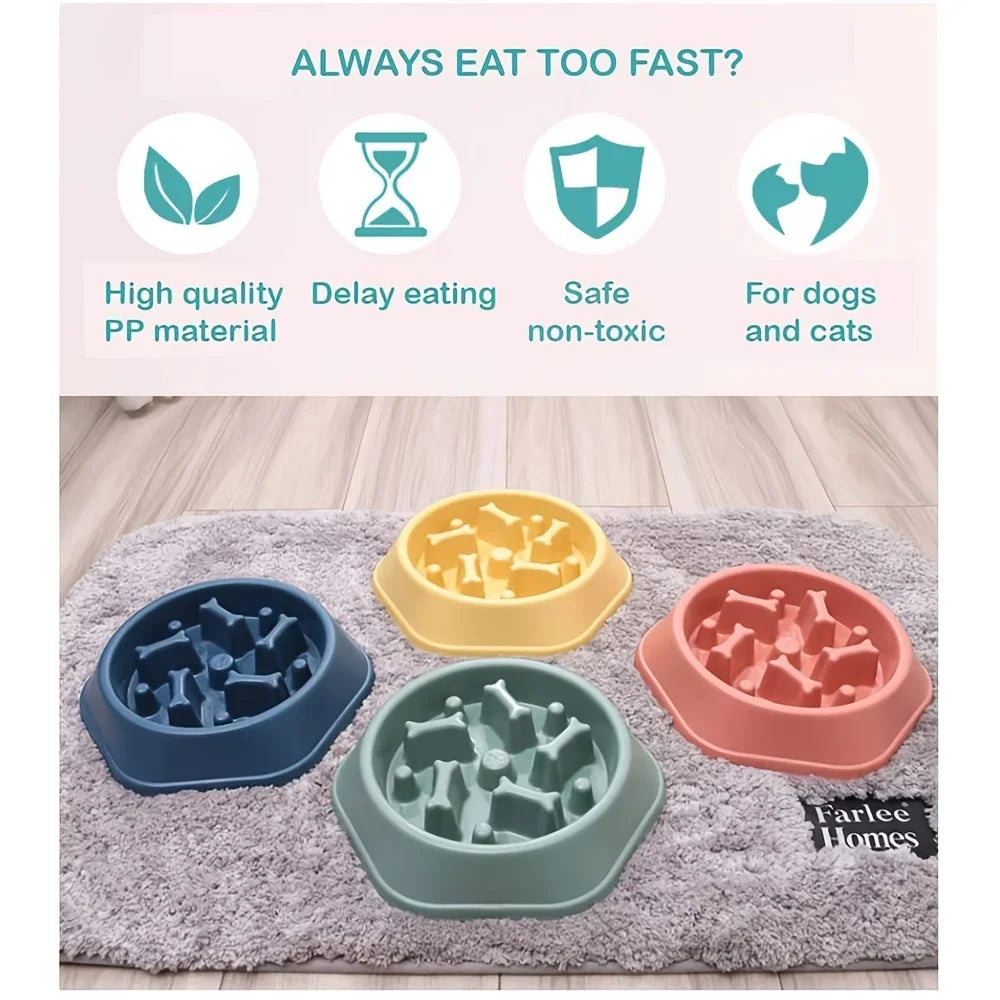 ZenDine Anti-Choke Slow Feeding Bowl