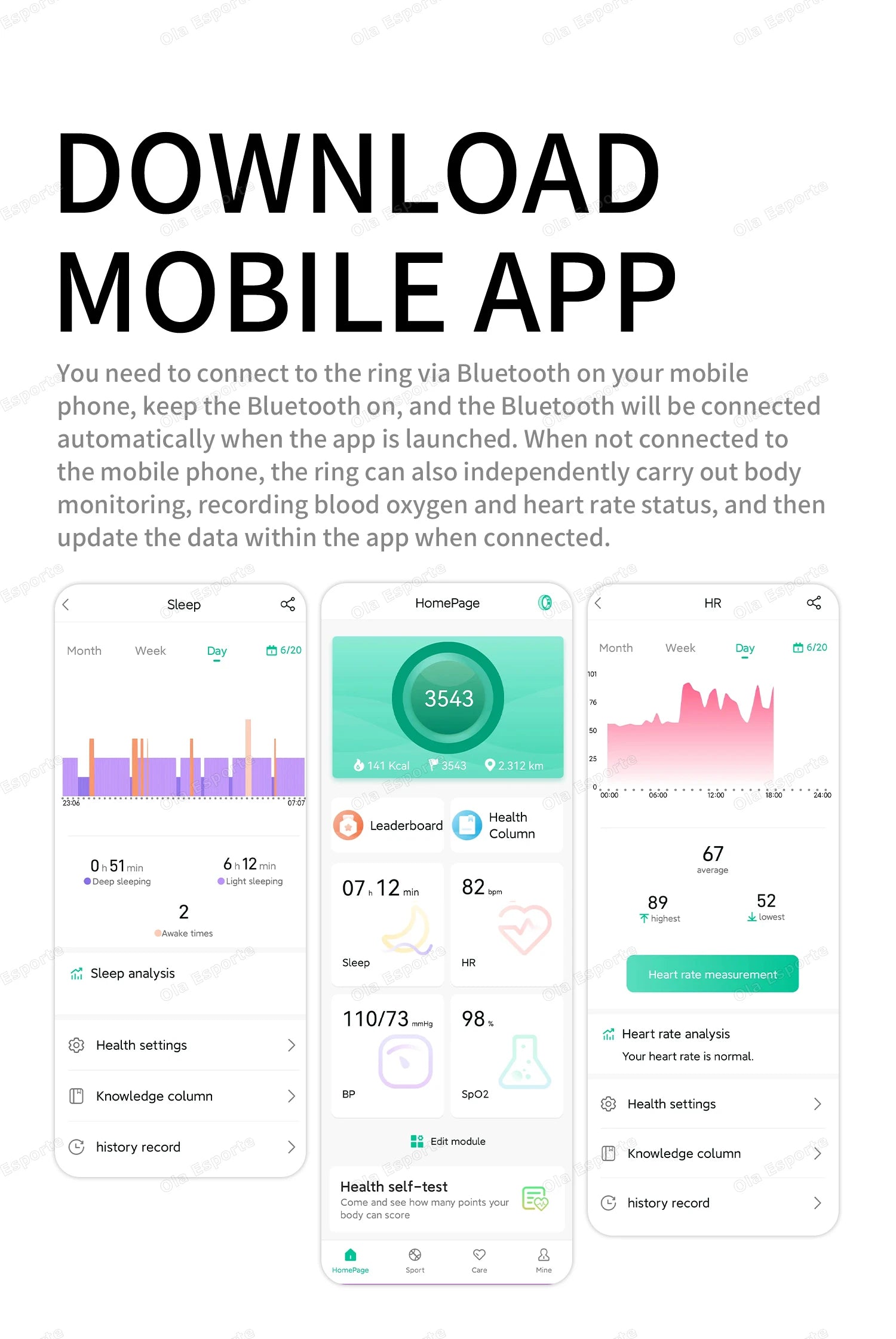 VITAL360™ Multi-Metric Bio-Health Ring