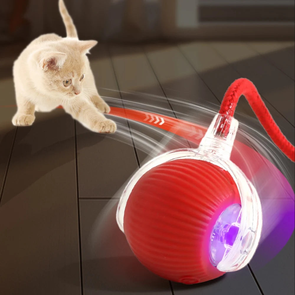 SwiftRoll Smart Interactive LED Pet Ball