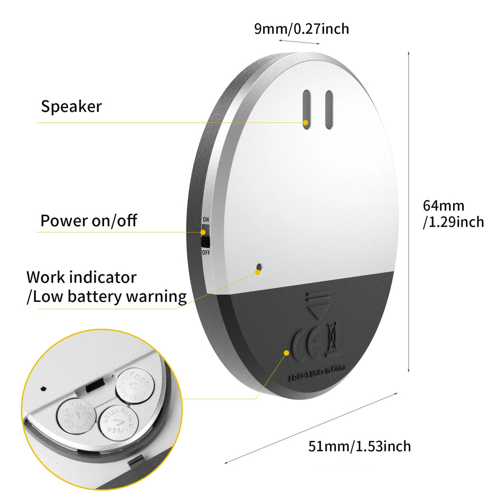 VITAL360™ Ultra-Slim High-Decibel Security Siren