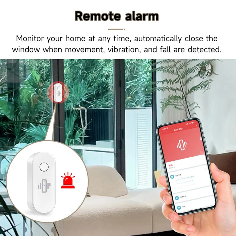 VITAL360™ Tuya WiFi Smart Glass-Break Detector