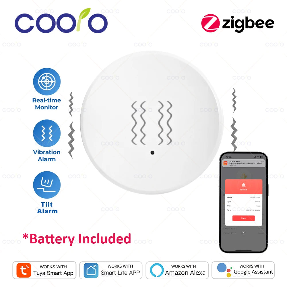 VITAL360™ Zigbee Real-Time Motion & Shock Sensor