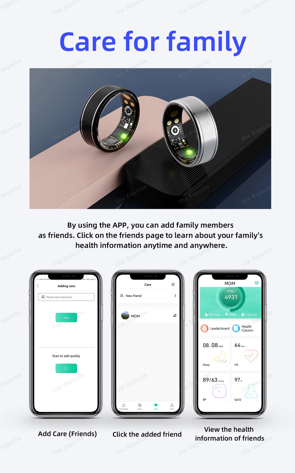 VITAL360™ Multi-Metric Bio-Health Ring