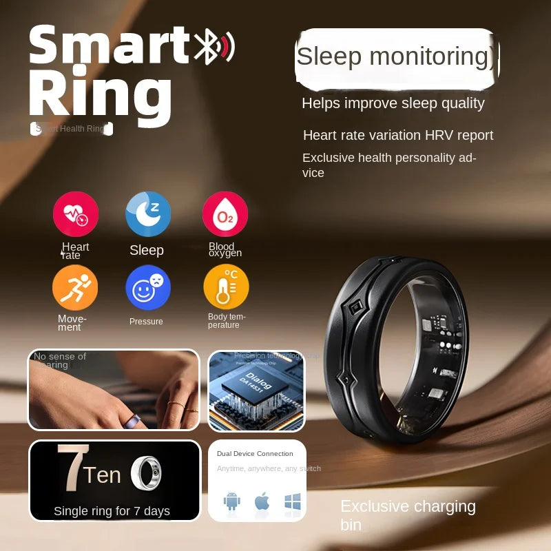 VITAL360™ 2025 Smart-Touch Health Ring
