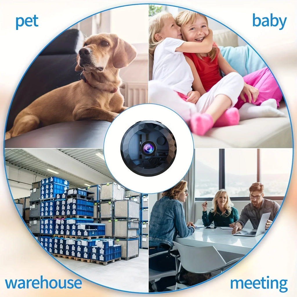 AeroGuard Mini WiFi Security Cam