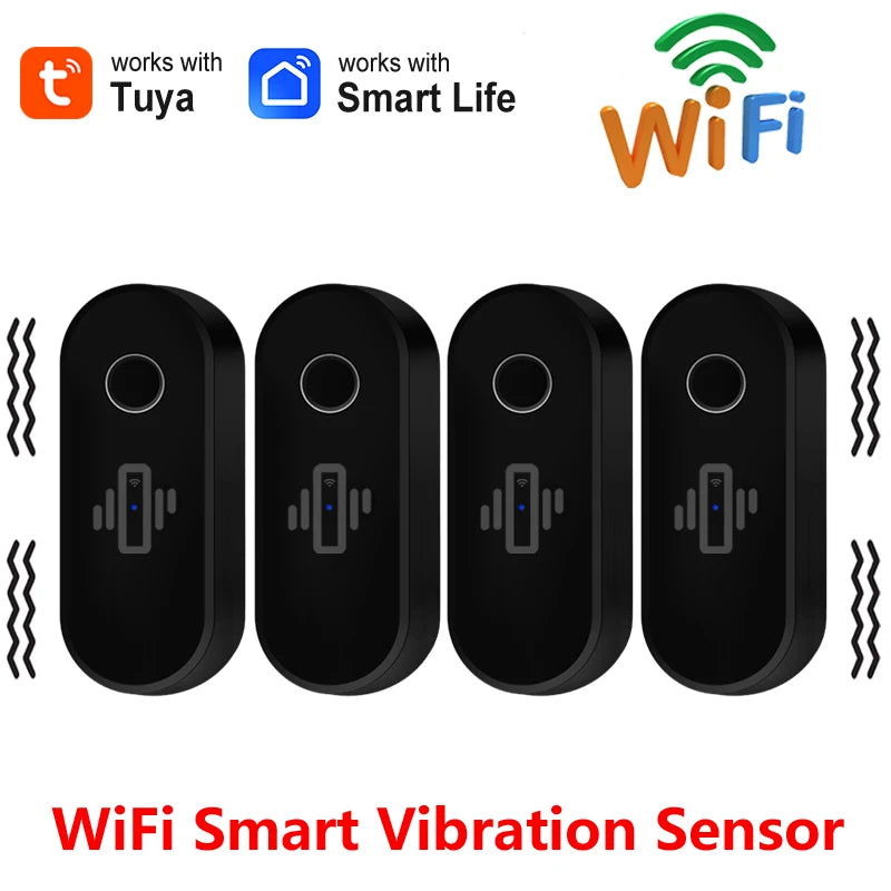 VITAL360™ Tuya WiFi Smart Glass-Break Detector