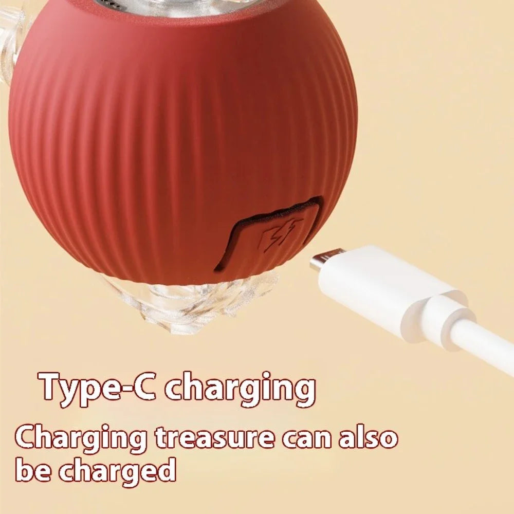 SwiftRoll Smart Interactive LED Pet Ball