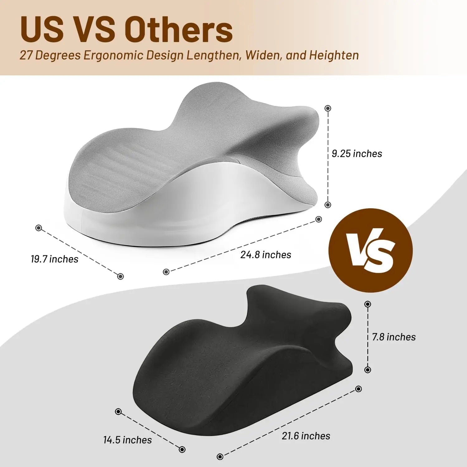 VITAL360 Multi-Support Wedge Pillow