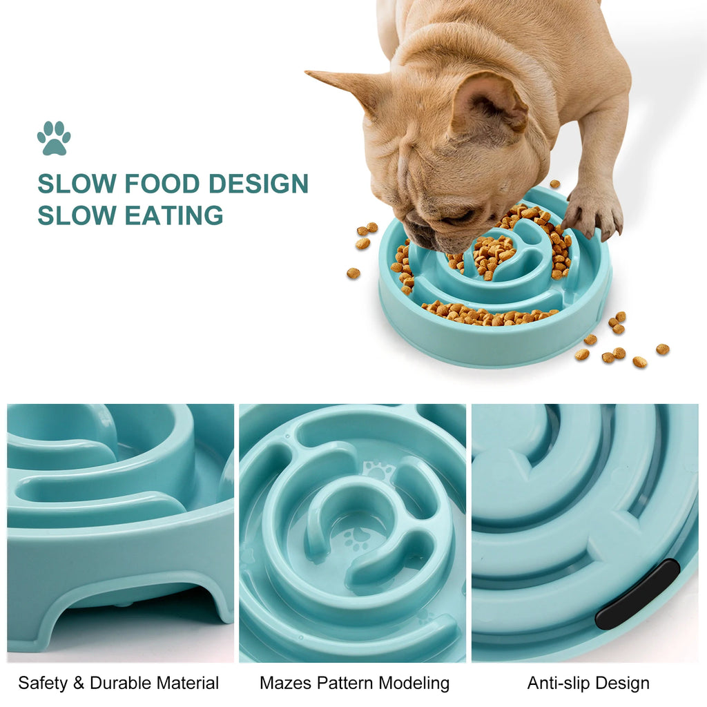 EcoPaws spiral Anti-Gulping Bowl