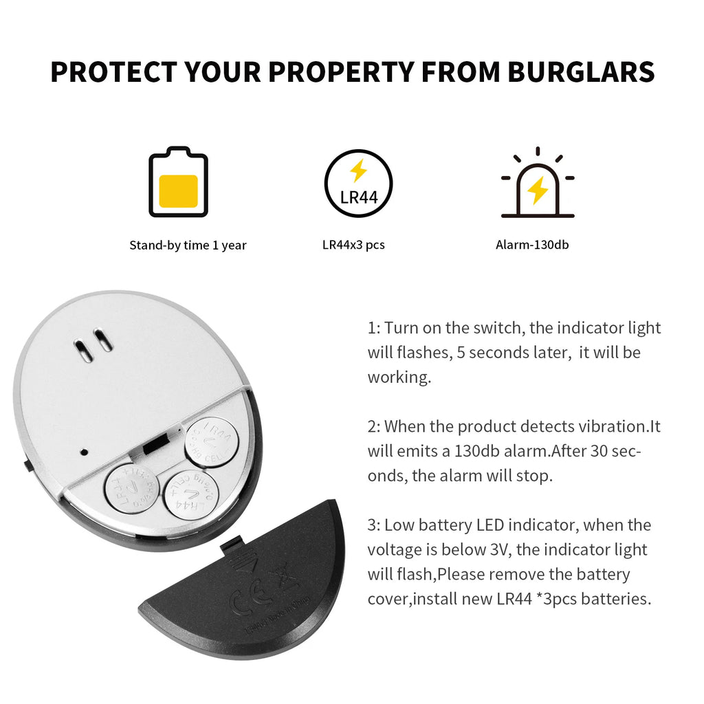 VITAL360™ Ultra-Slim High-Decibel Security Siren