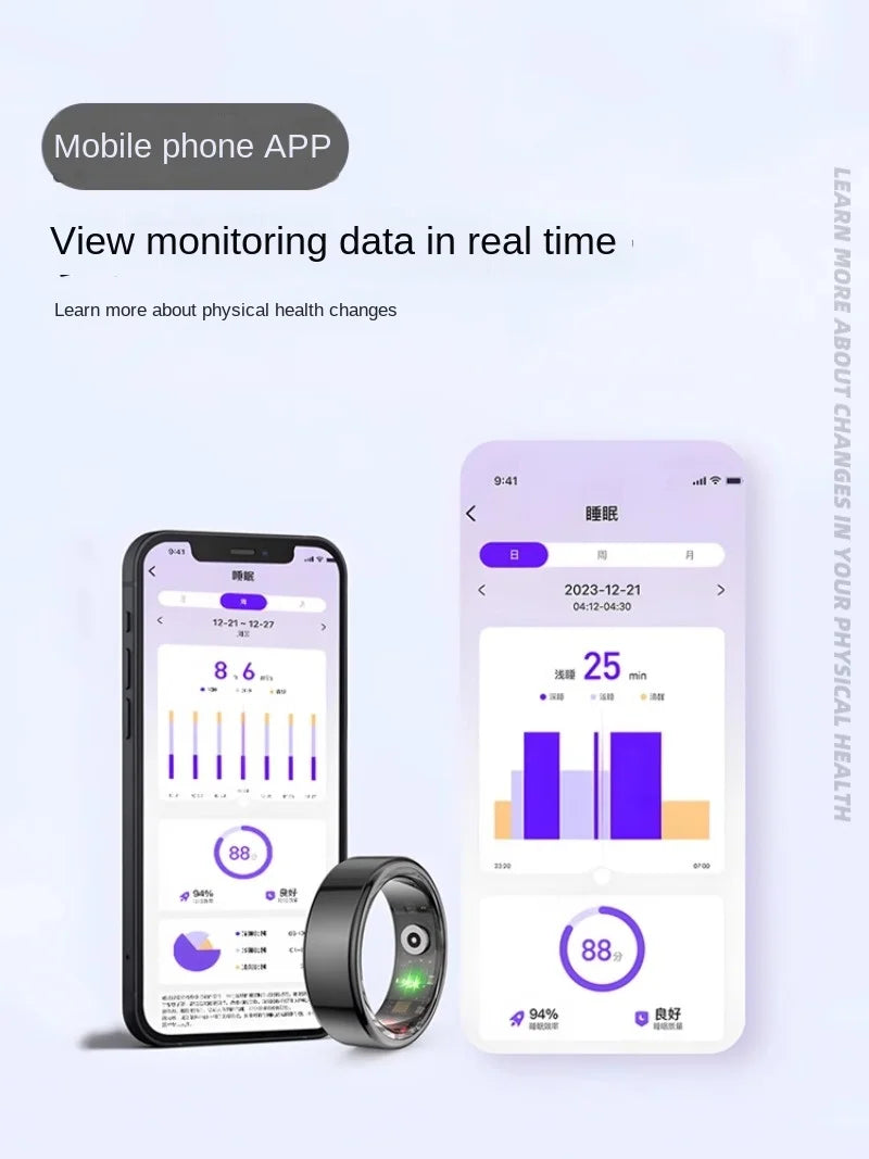 VITAL360™ 2025 Smart-Touch Health Ring