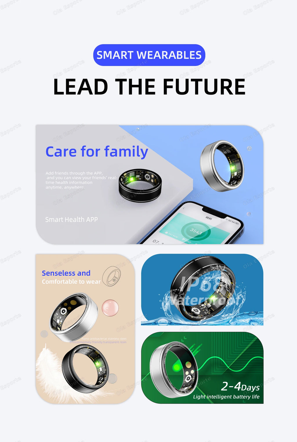 VITAL360™ Multi-Metric Bio-Health Ring