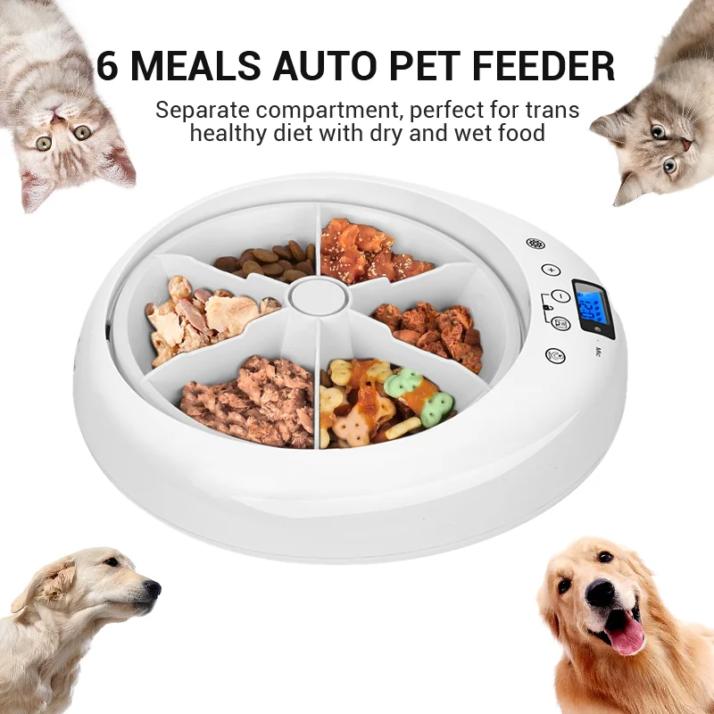 VITAL360™ 6-Meal LED Intelligent Feeder