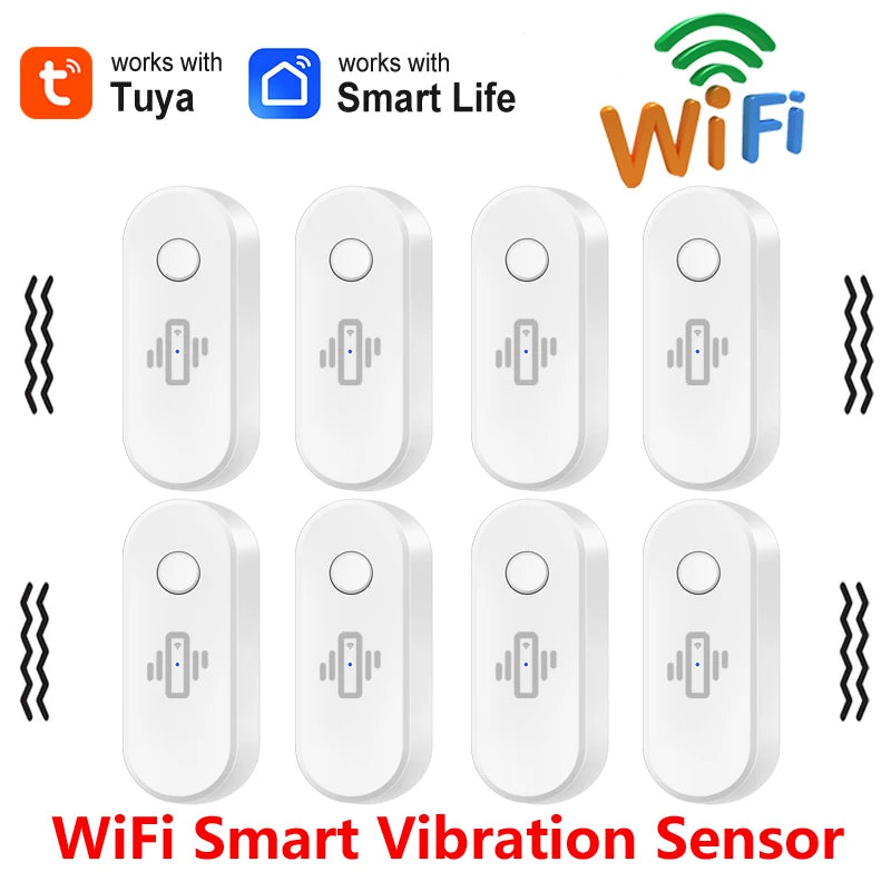 VITAL360™ Tuya WiFi Smart Glass-Break Detector