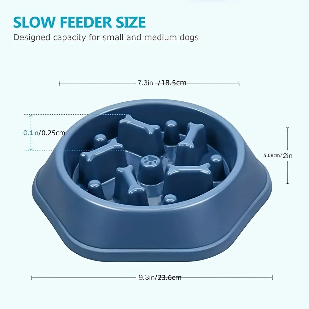 ZenDine Anti-Choke Slow Feeding Bowl