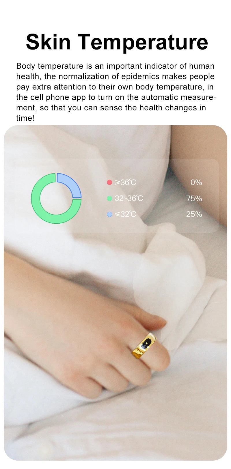 VITAL360™ R08 Waterproof Performance Ring