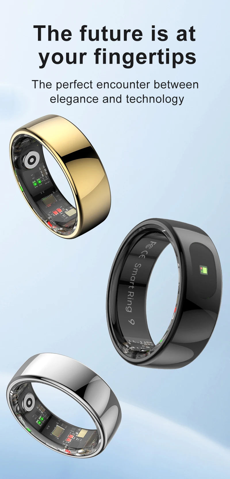 VITAL360™ R08 Waterproof Performance Ring