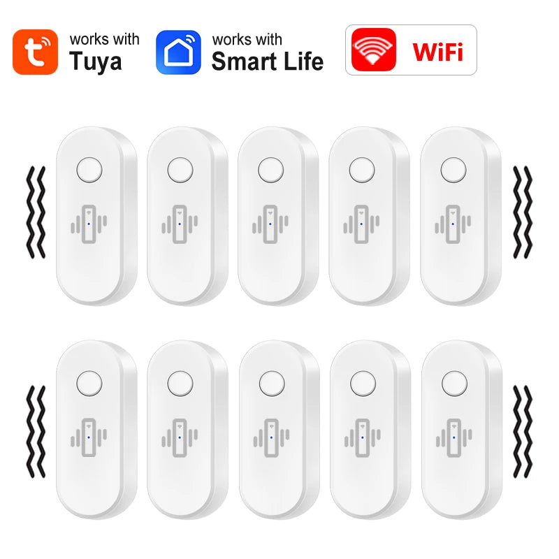 VITAL360™ Tuya WiFi Smart Glass-Break Detector