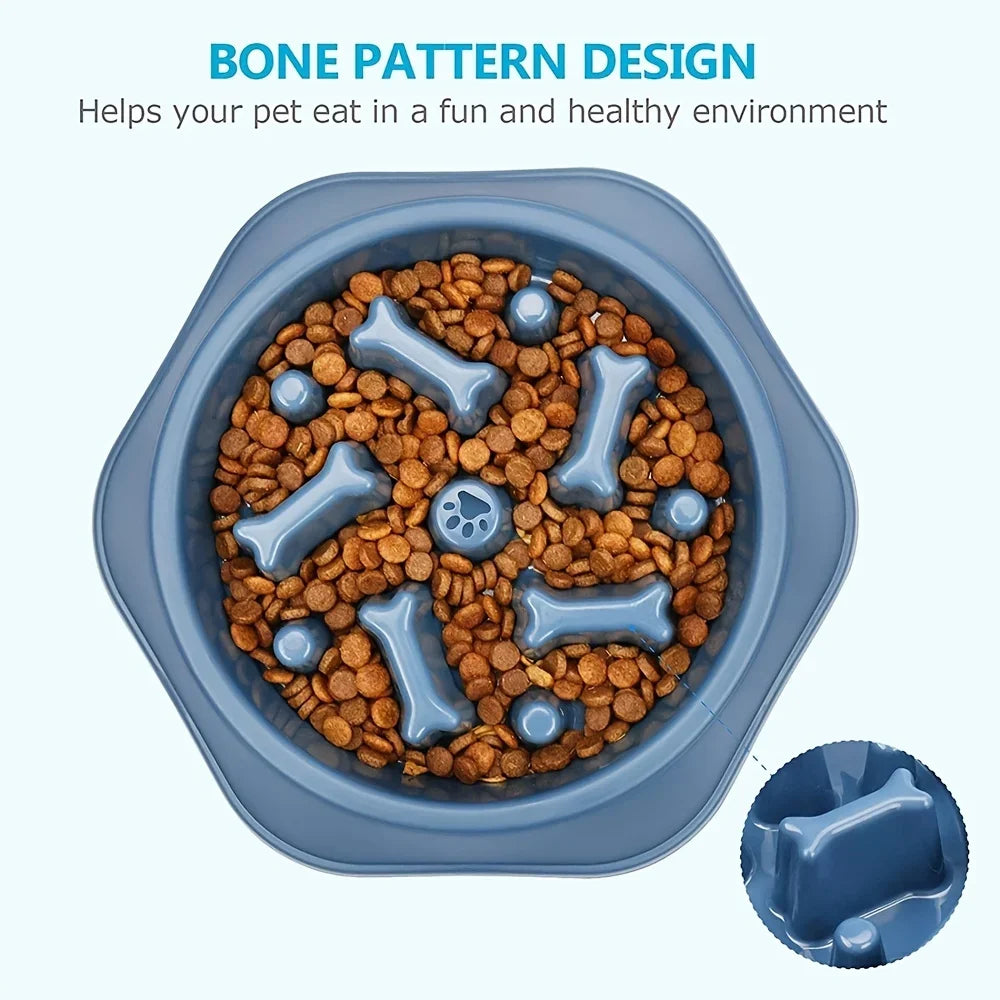 ZenDine Anti-Choke Slow Feeding Bowl