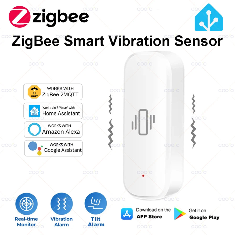 VITAL360 ZigBee Smart Vibration Sensor