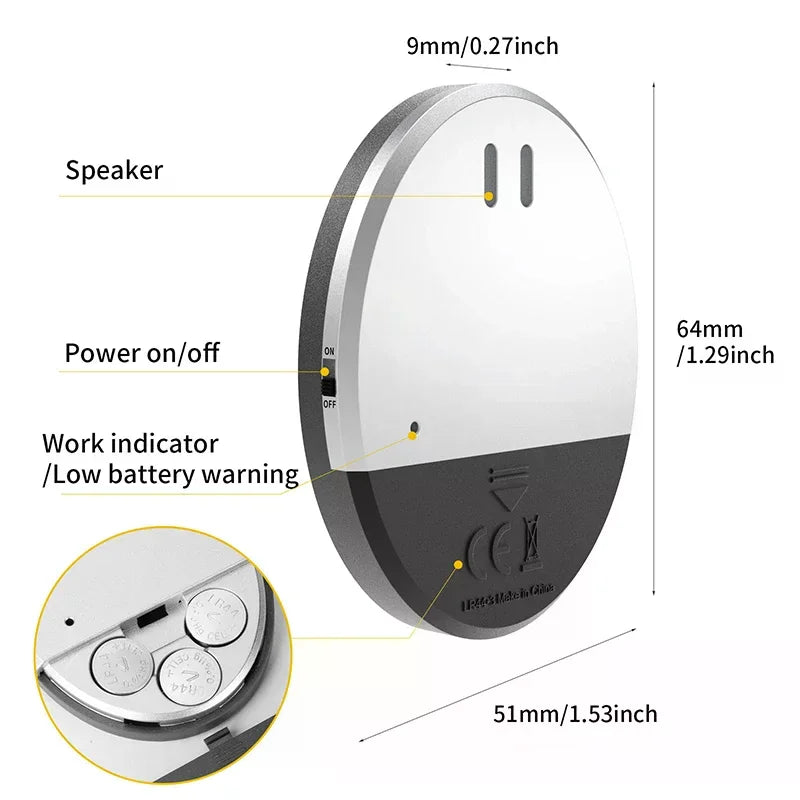 VITAL360™ 130dB High-Intensity Glass-Break Alarm