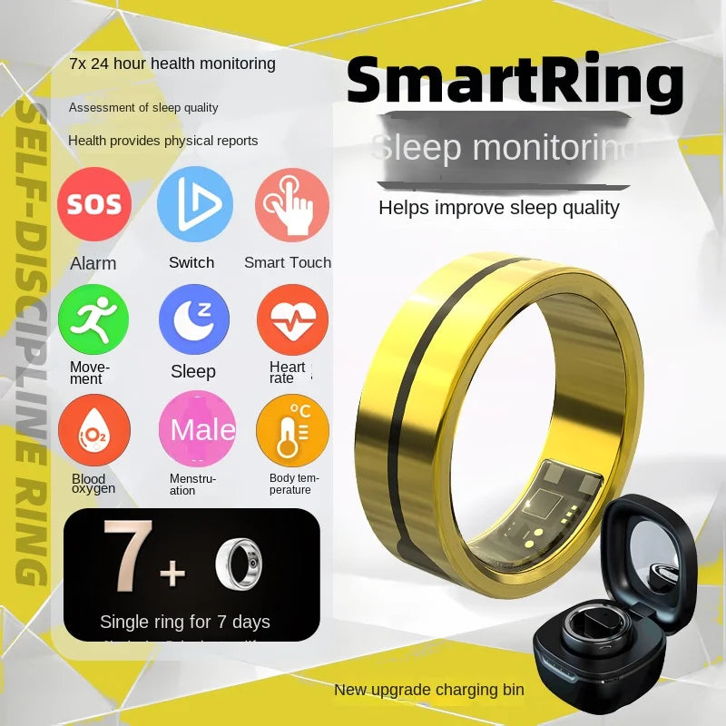 VITAL360™ 2025 Smart-Touch Health Ring