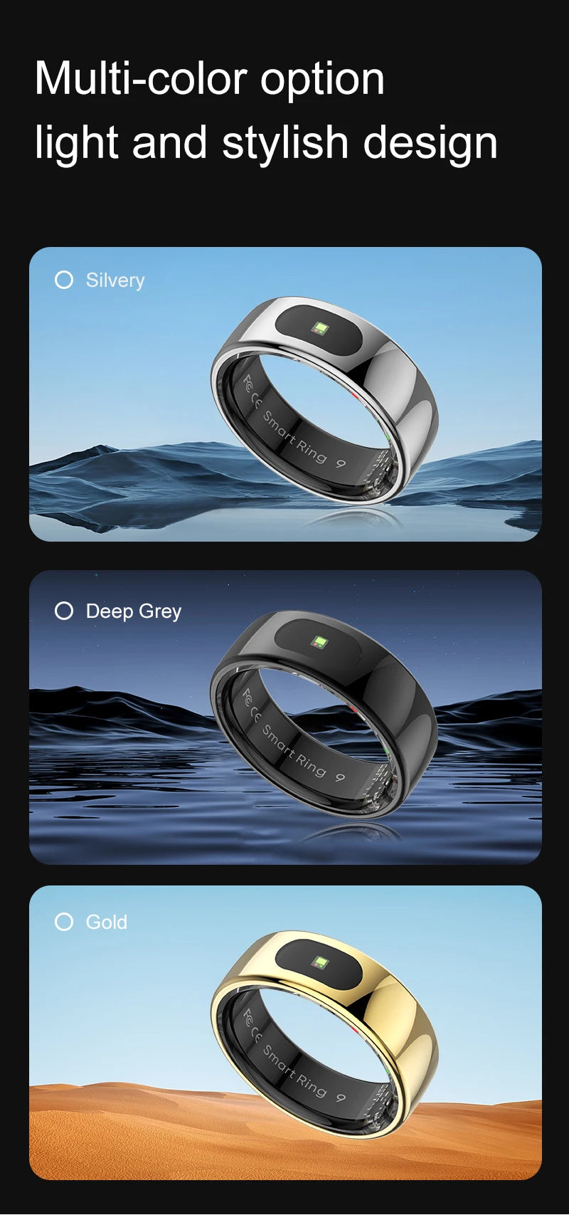 VITAL360™ R08 Waterproof Performance Ring