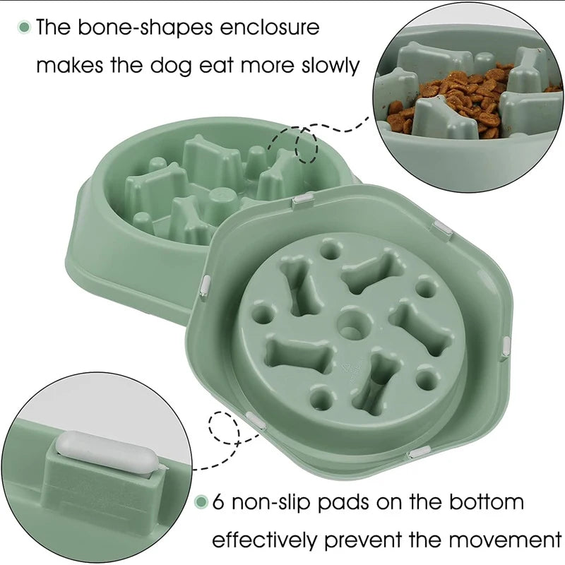 VITAL360 Puzzle-Feed Anti-Choke Bowl