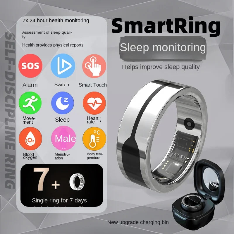 VITAL360™ 2025 Smart-Touch Health Ring