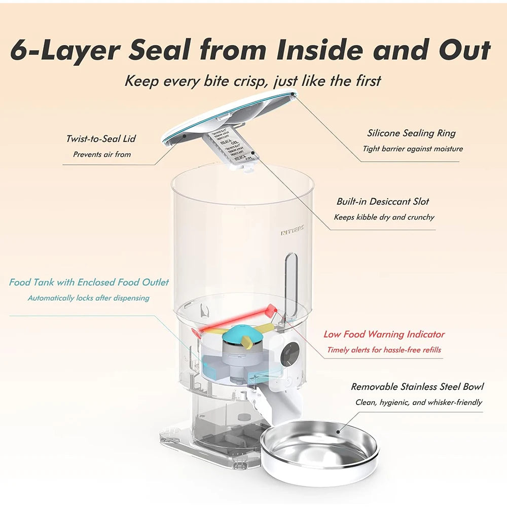 VITAL360™ NightVision™ 5G WiFi Smart Feeder