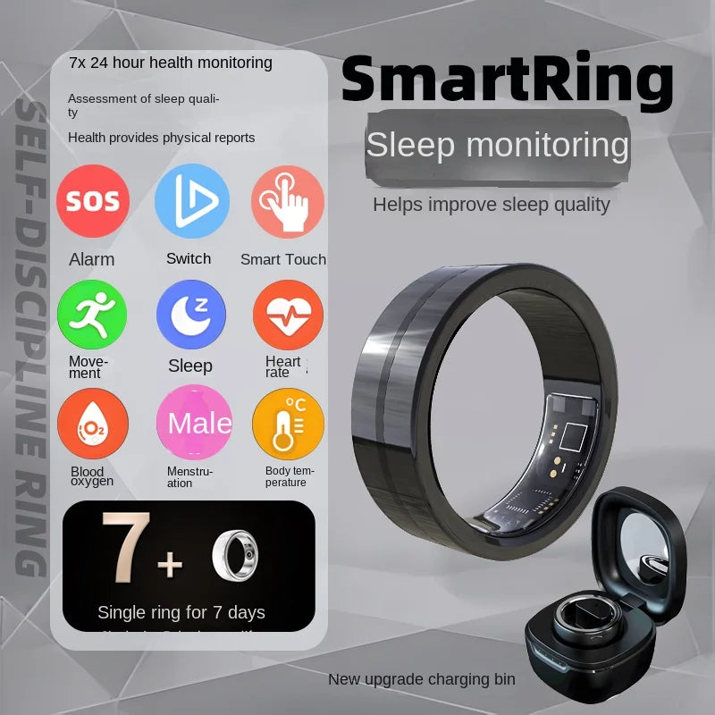 VITAL360™ 2025 Smart-Touch Health Ring