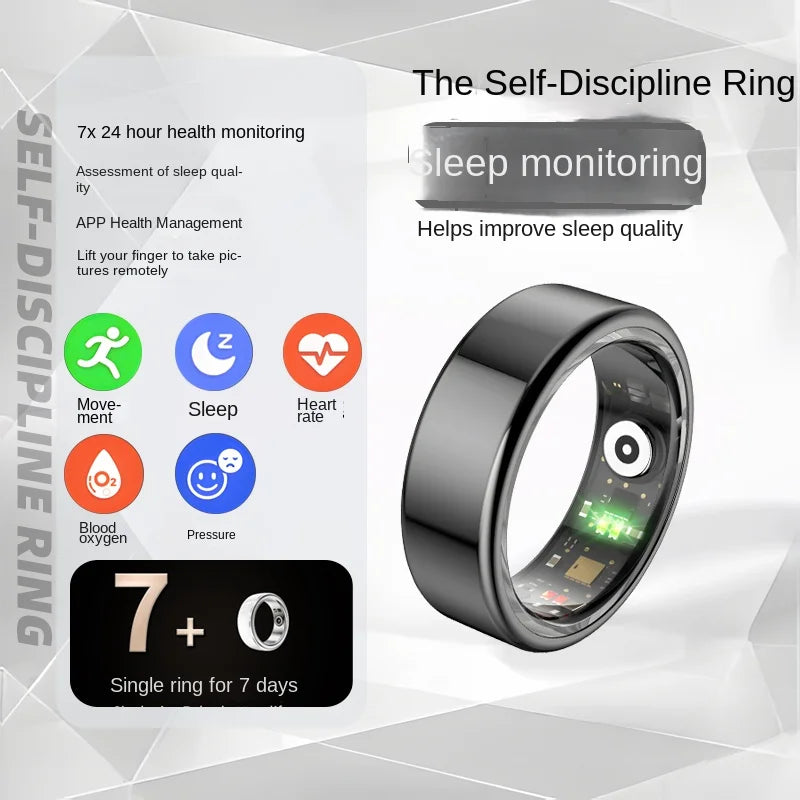 VITAL360™ 2025 Smart-Touch Health Ring