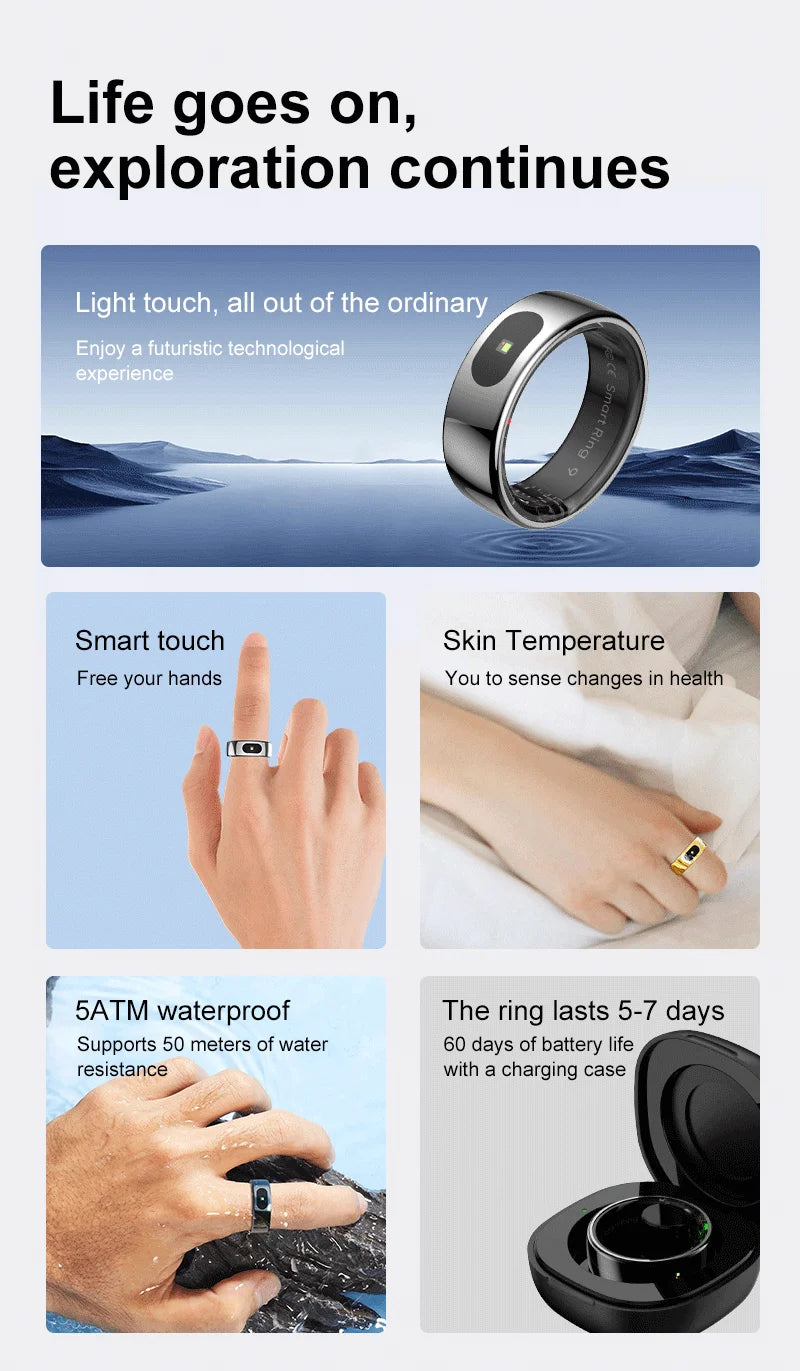 VITAL360™ R08 Waterproof Performance Ring