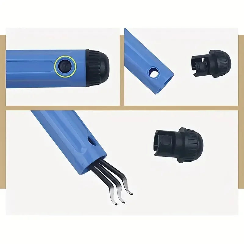 Metal Deburring Tool Kit Burr Cutter Sharp Deburring Blades Burr Remover Hand Tool for Wood Plastic Aluminum Copper Steel